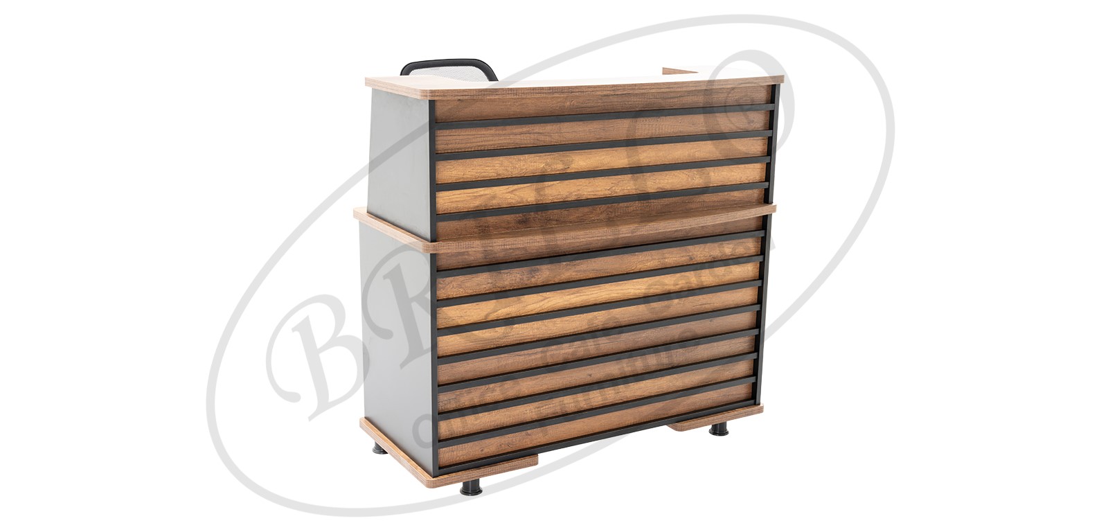 Çıtalı Mars Banko 120 lik Yüksek - Ofis mobilyası - Ofis mobilyaları